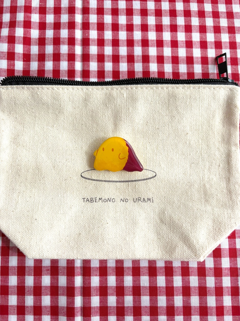 「やきいも」バケメシブローチ