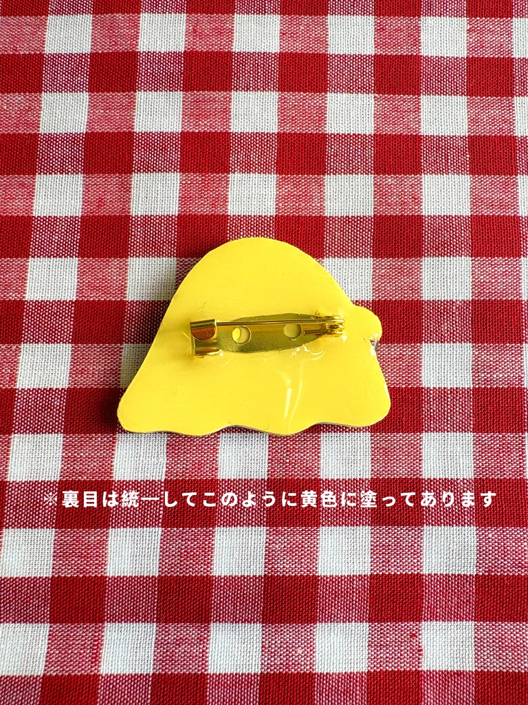 「エビ天」バケメシブローチ