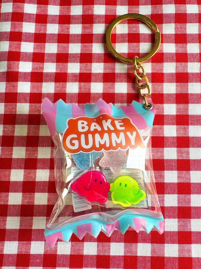 シャカシャカグミキャンディキーチャーム