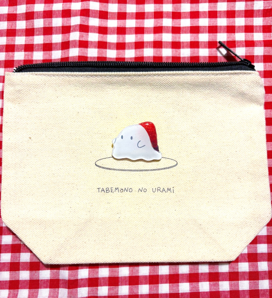 「いちご大福」バケメシブローチ