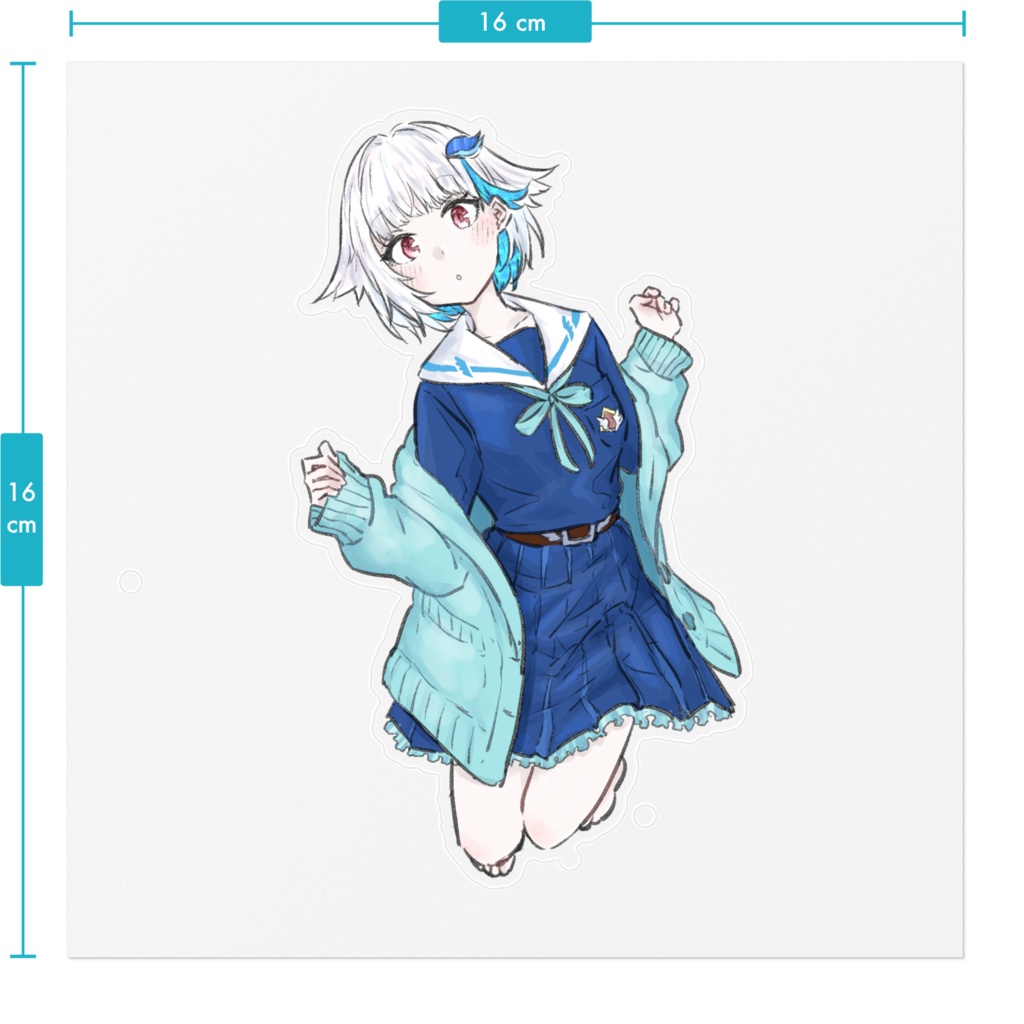 【非公式】リゼさまステッカー