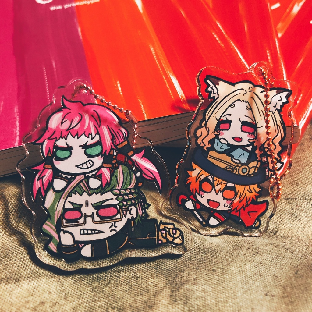 RWBYOC" XUXA"アクリルキーホルダーセット