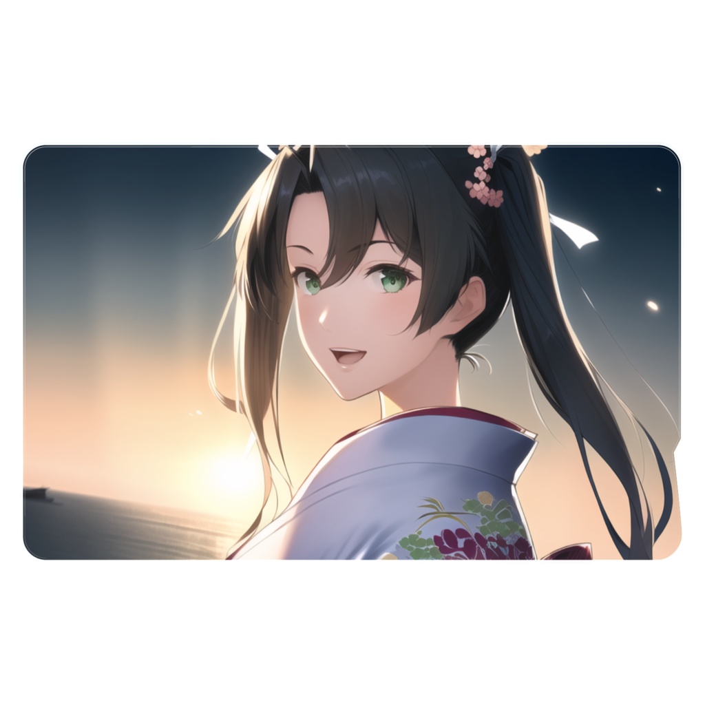 艦これ 翔鶴・瑞鶴と日の出 ICカードステッカー