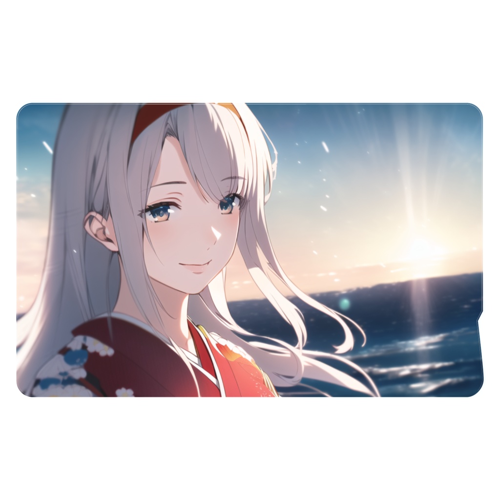 艦これ 翔鶴・瑞鶴と日の出 ICカードステッカー