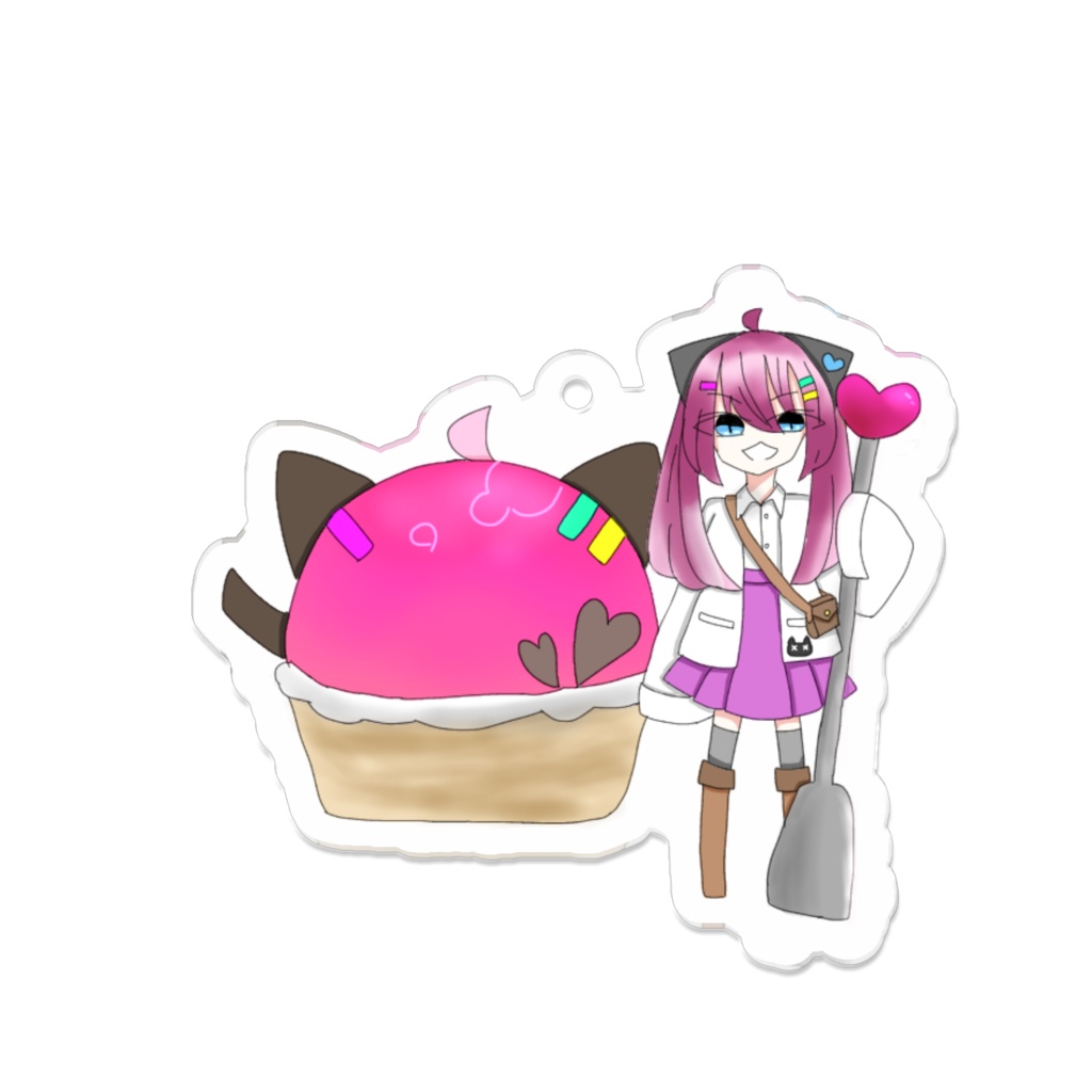 ジゼル・シャトー アクリルキーホルダー