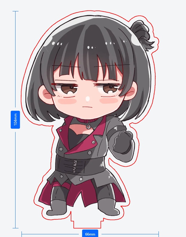 イーサンおねんねパンチアクリルスタンド