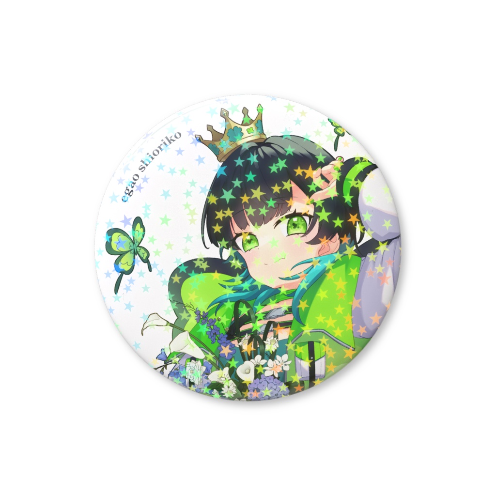2周年記念ホログラム缶バッジ