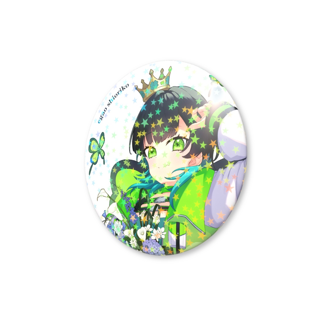 2周年記念ホログラム缶バッジ