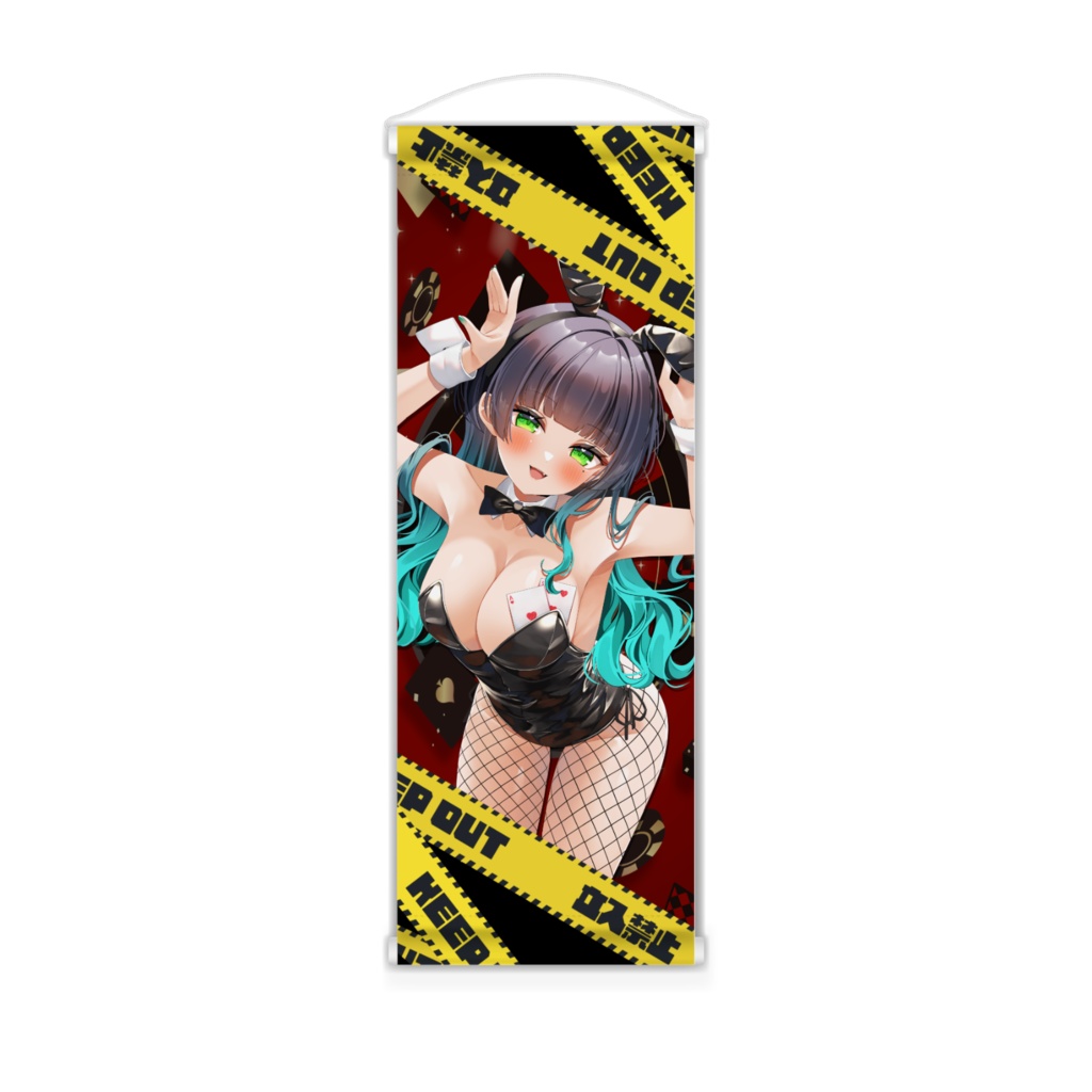 バニーガールミニタペストリー