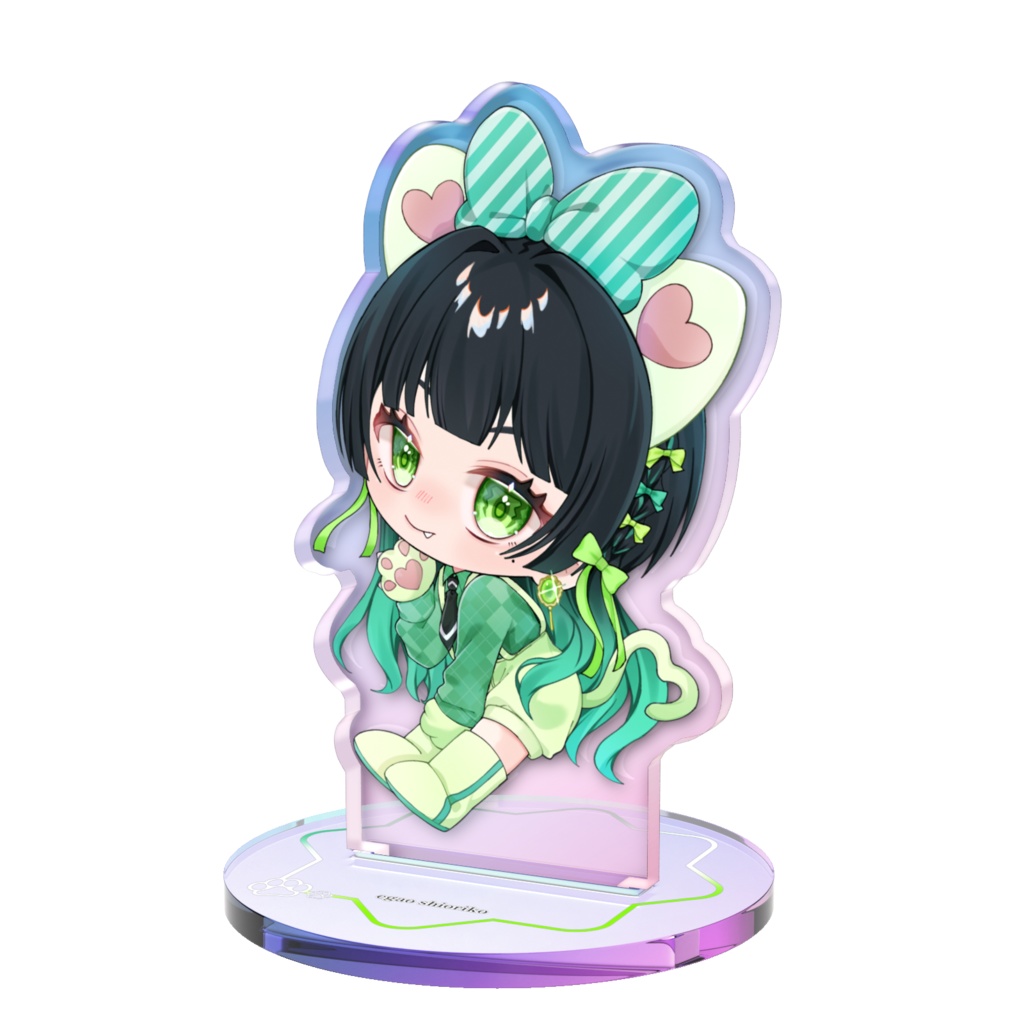 ツイン猫栞子右アクスタ🐾