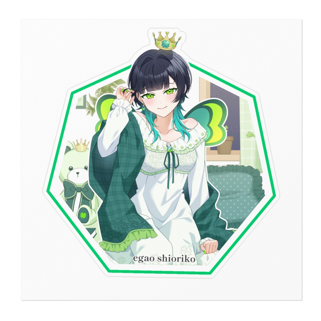 寝巻きステッカー