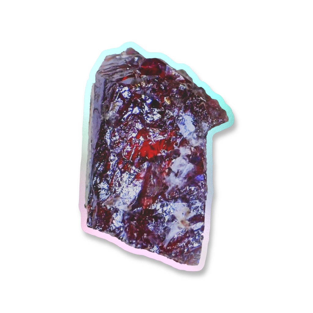 おルビーシルバーのオーロラおステッカー