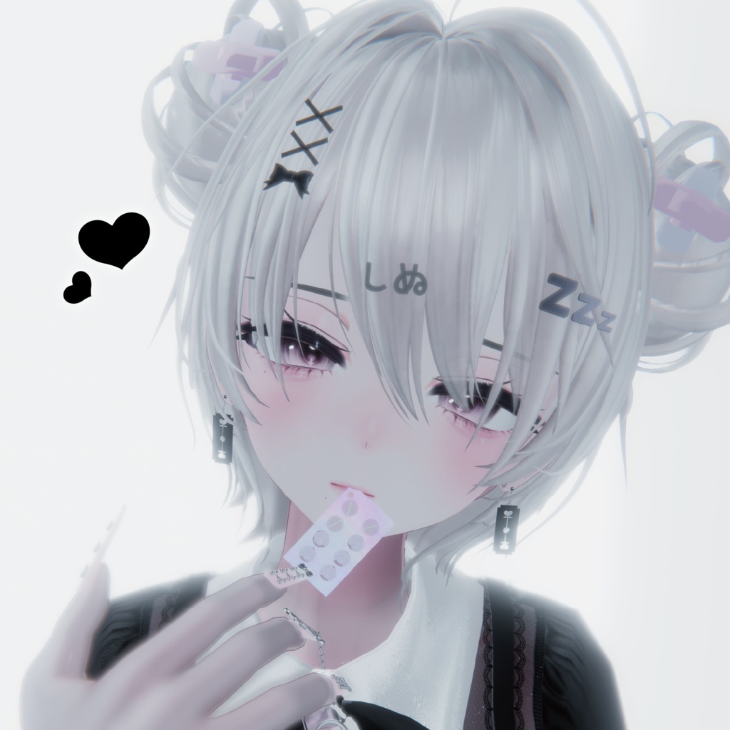 やみかわいい♡ Mauvy Accessory set