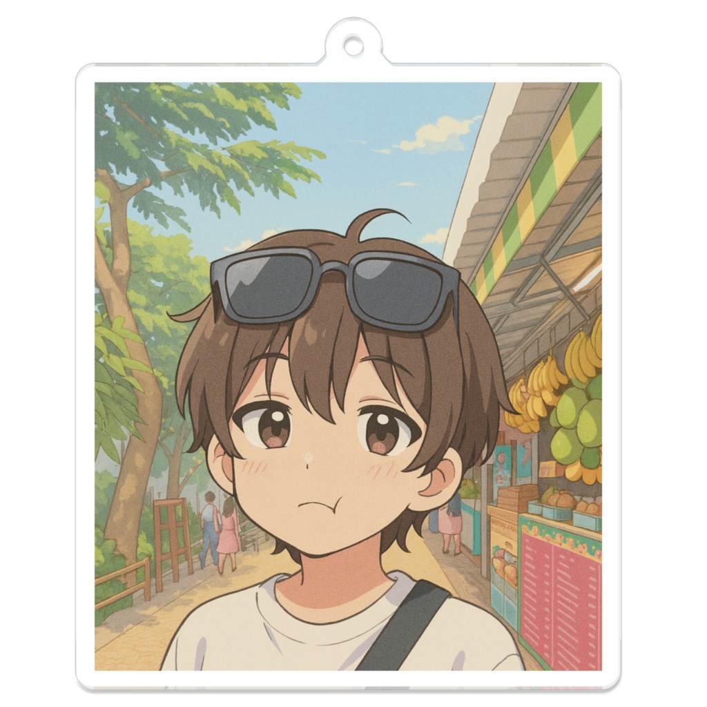 旅先のゆる男子