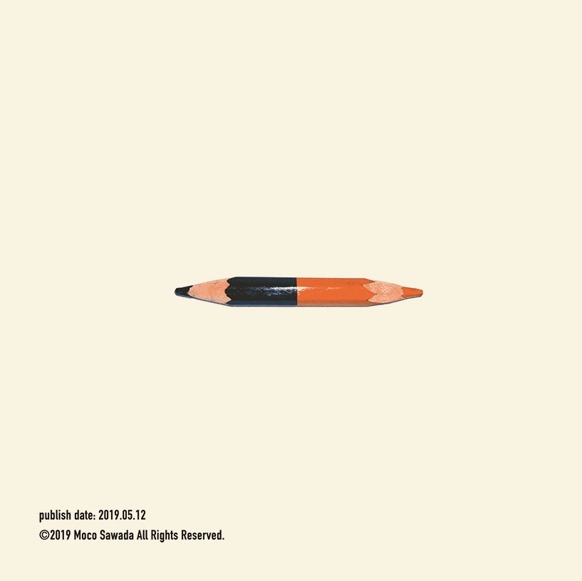 ドローイング集「#赤青鉛筆ドローイング 4」