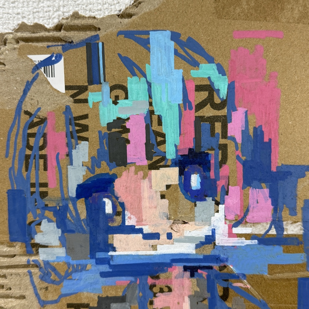 ダンボールドローイング原画1