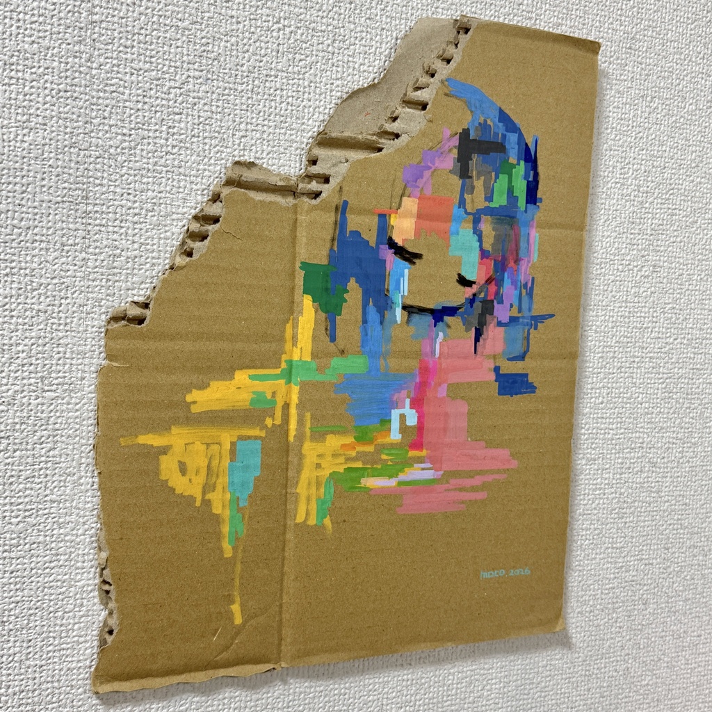 ダンボールドローイング原画2