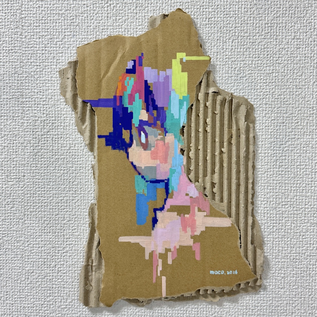 ダンボールドローイング原画4