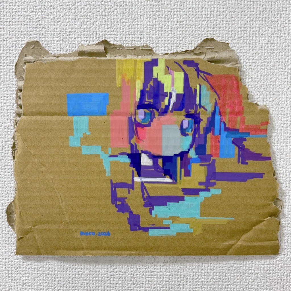ダンボールドローイング原画6