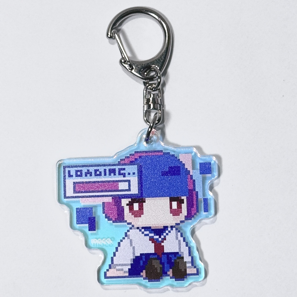 オーロラアクキー LOADINGヘッドホンちゃん ドット絵
