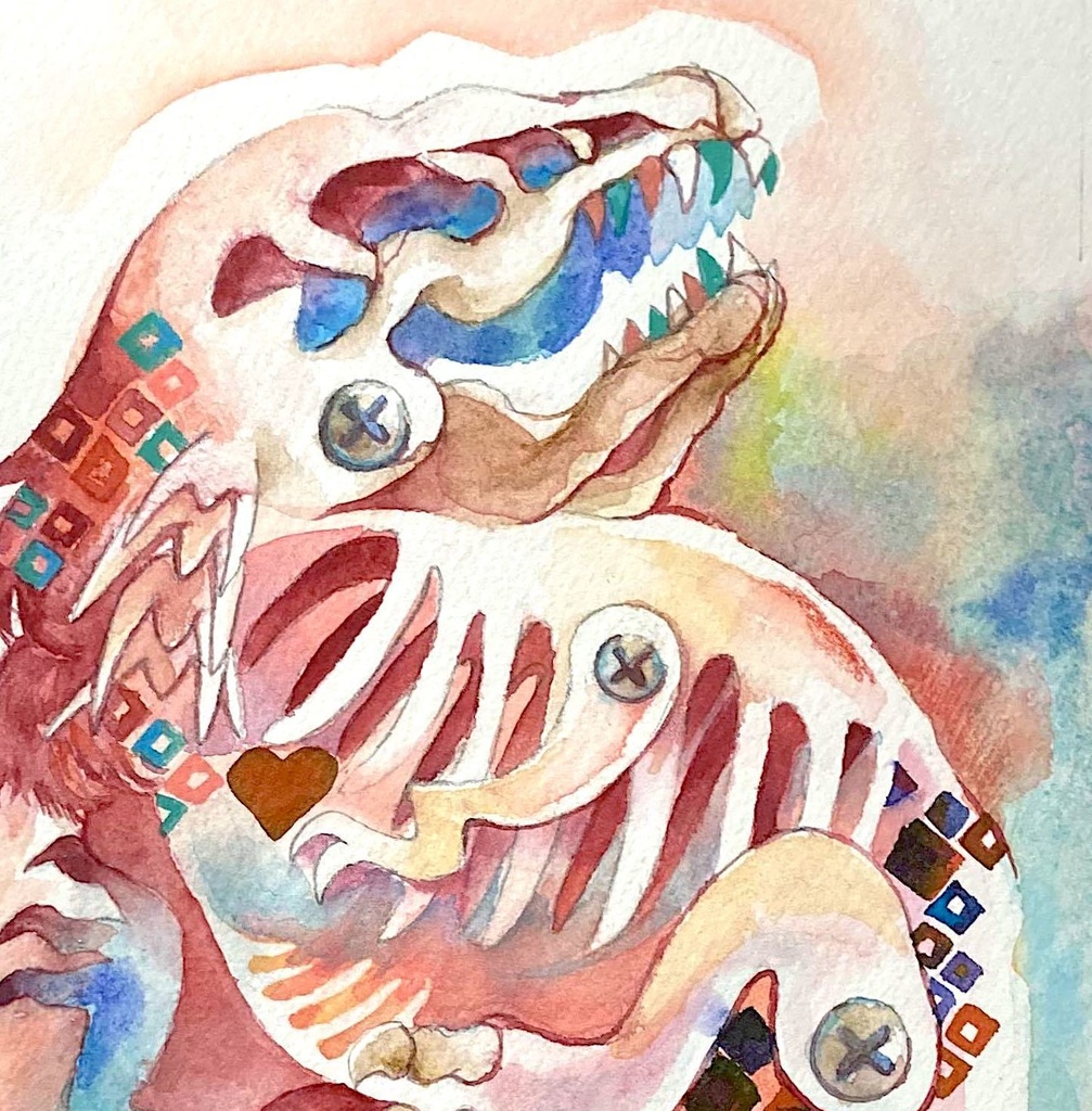 Toys #2 (水彩原画)