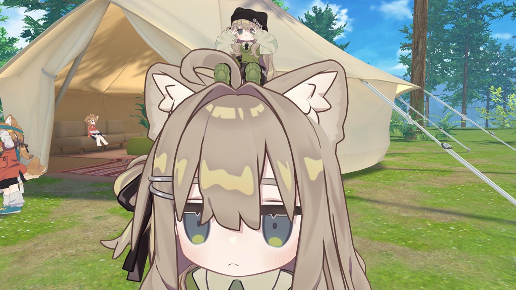 【無料】頭に乗せれるミニキプフェル【MA対応】