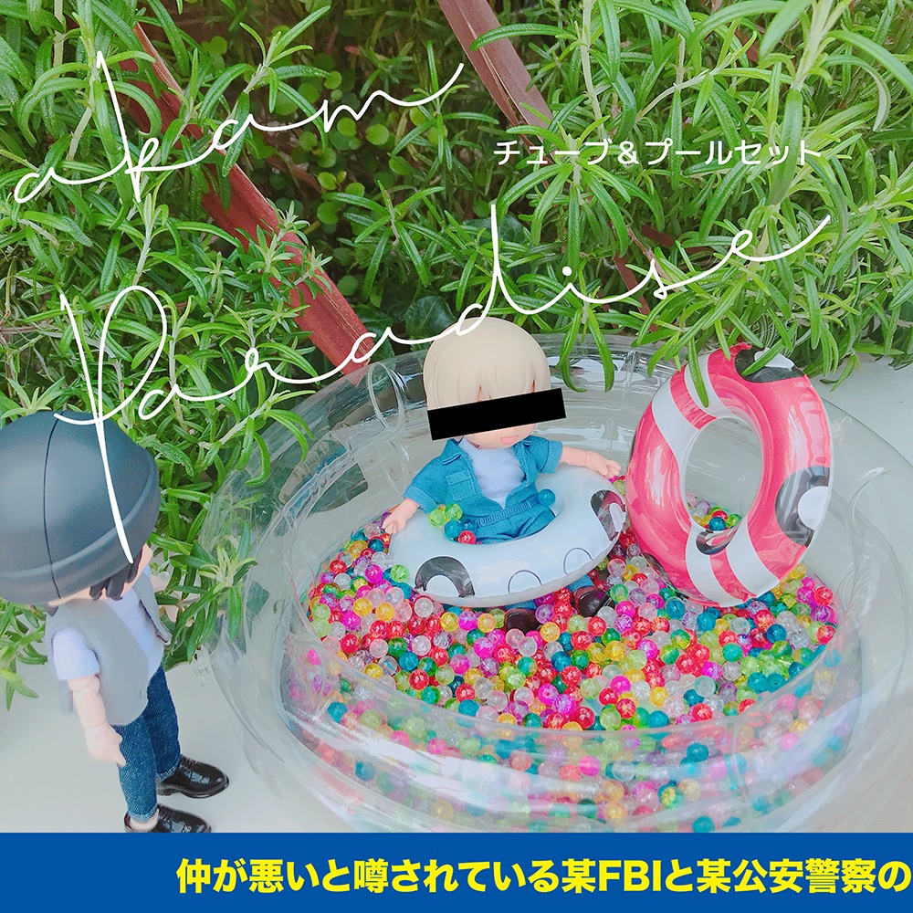 ぬいとねんちゃんのプール＆チューブ