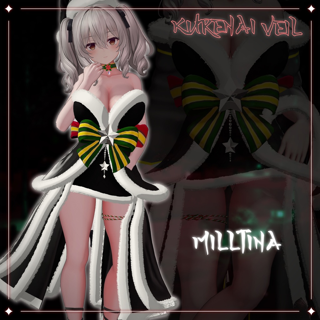 🌙SALE50%🌙KURENAI VEIL【8 Avatars】