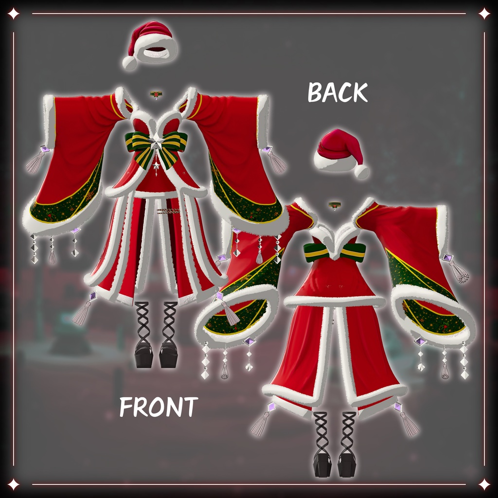 🌙SALE50%🌙KURENAI VEIL【8 Avatars】