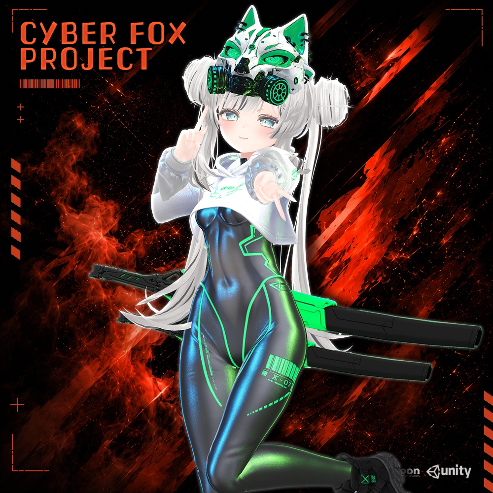 🌙60% OFF🌙 CYBER FOX 【14 Avatars】