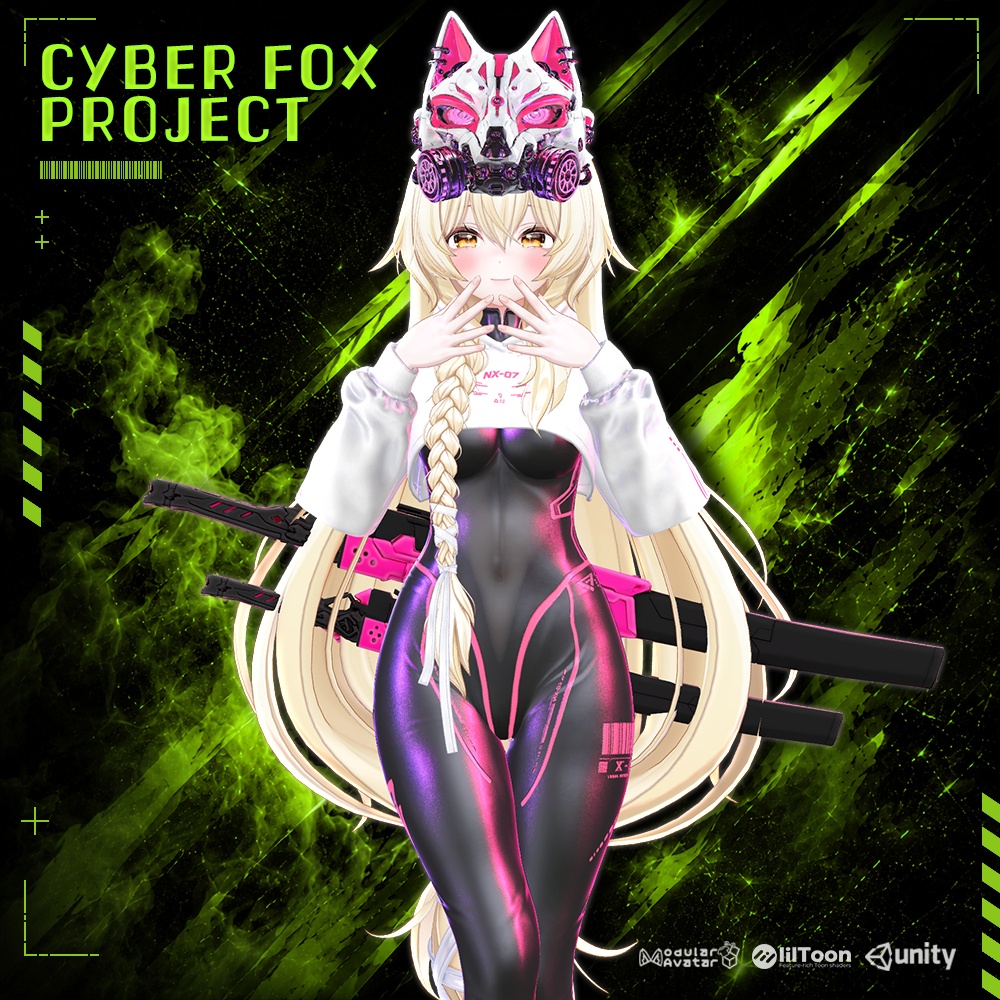 🌙60% OFF🌙 CYBER FOX 【14 Avatars】