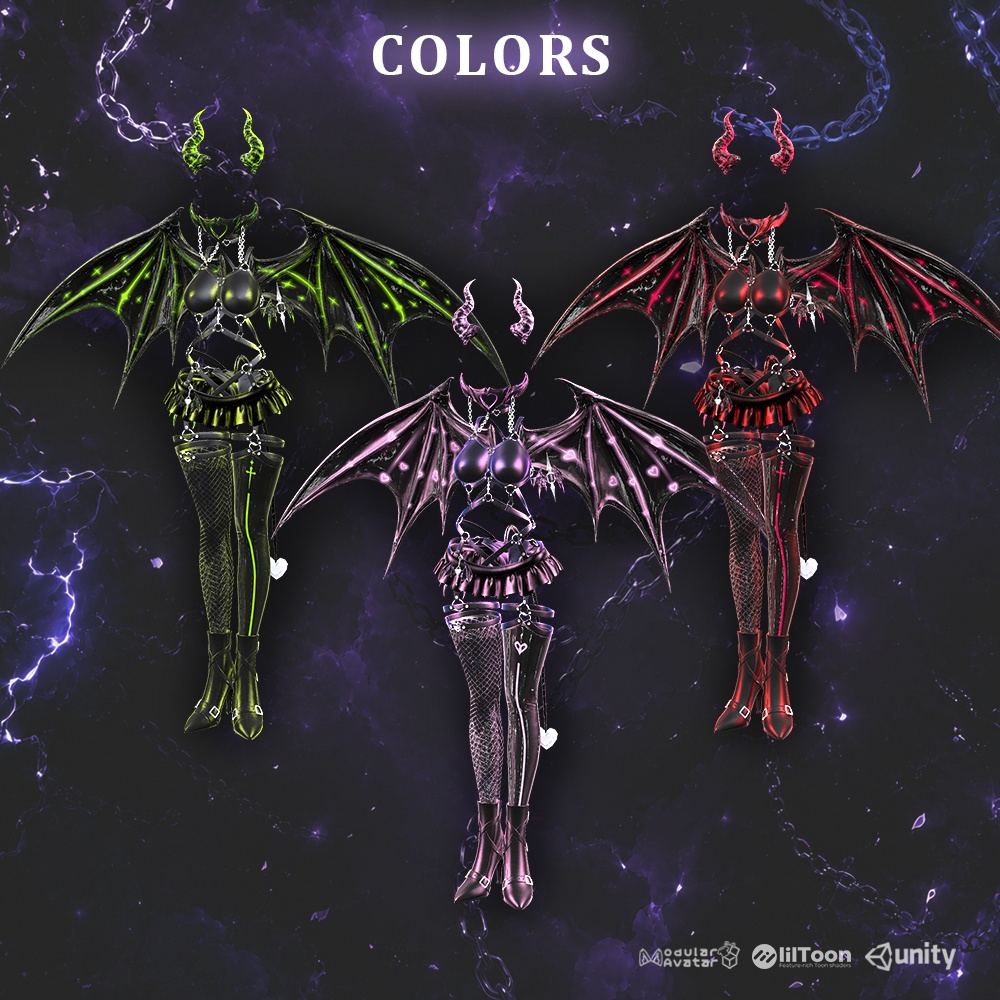 50%OFF🌙DEVILISH🌙【13 Avatars】