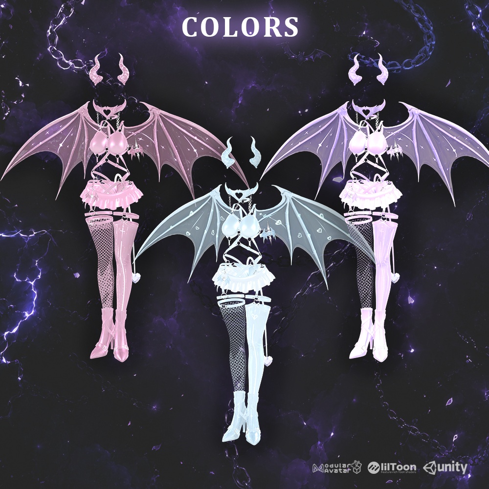 50%OFF🌙DEVILISH🌙【13 Avatars】