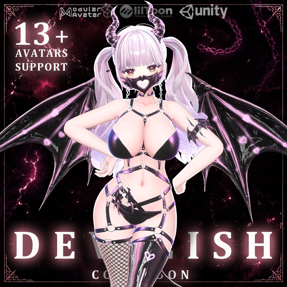 50%OFF🌙DEVILISH🌙【13 Avatars】
