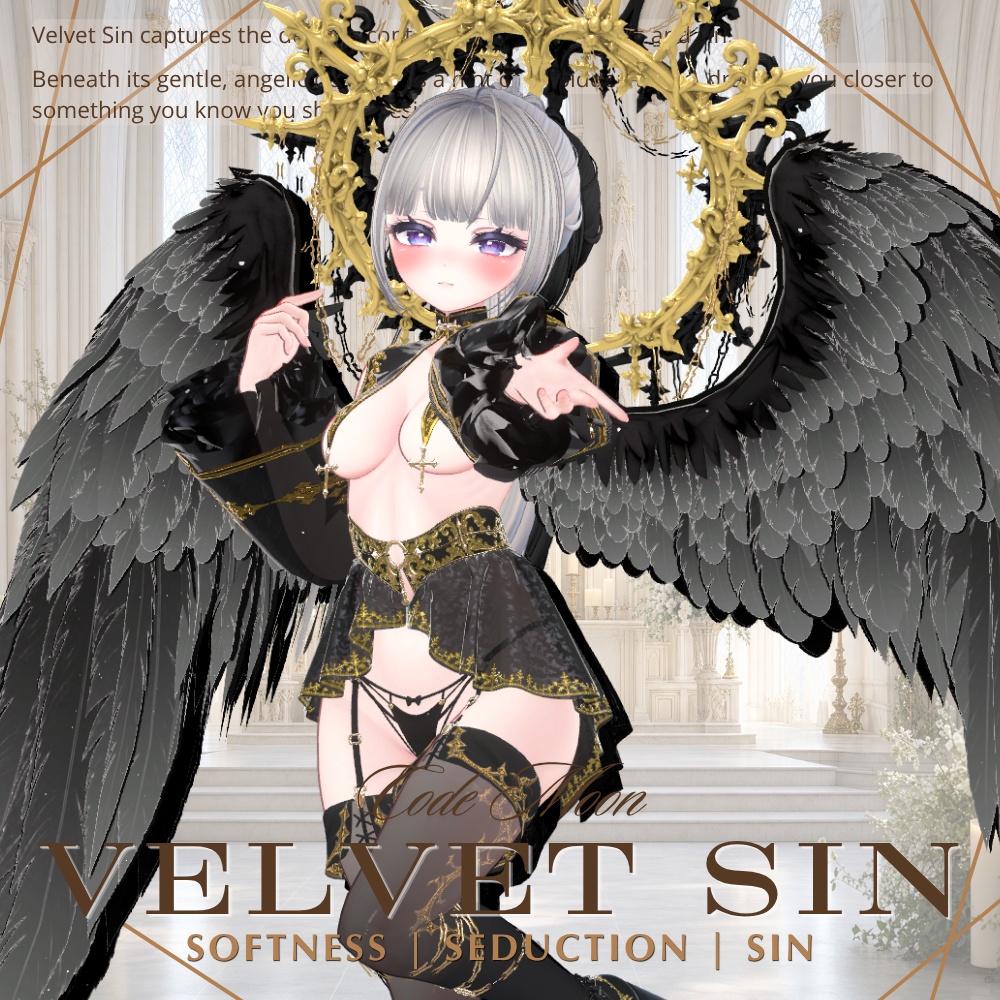 【60% OFF】~26-10-03/21:00🌙Velvet Sin🌙【13 Avatars】