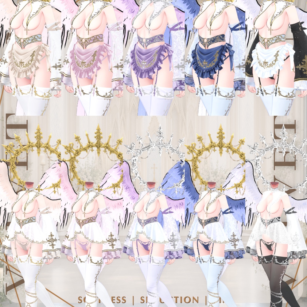 【60% OFF】~26-10-03/21:00🌙Velvet Sin🌙【13 Avatars】
