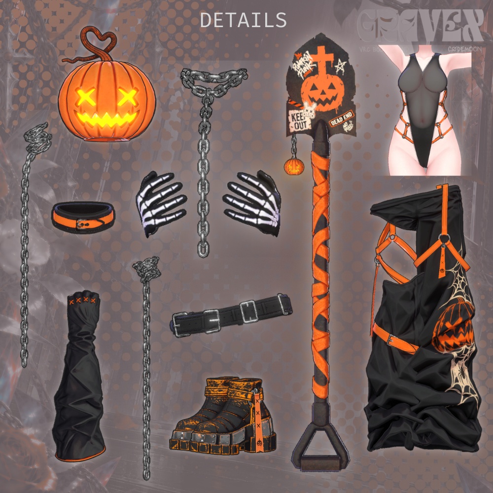 🎃【24時間限定60%OFF】 GRAVEX 【15 Avatars】