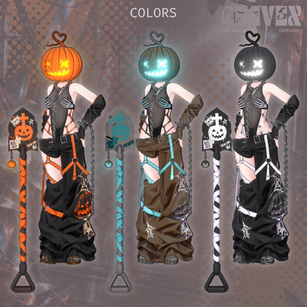 🎃【24時間限定60%OFF】 GRAVEX 【15 Avatars】