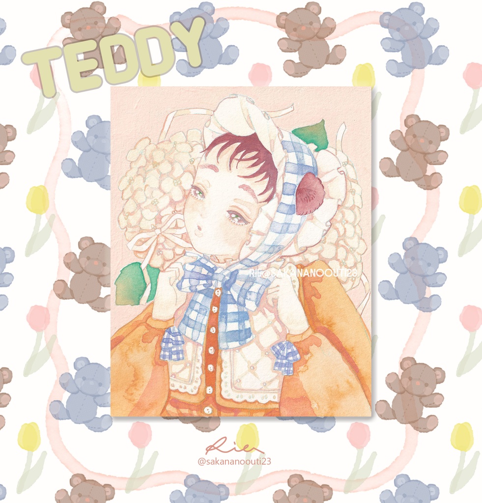 new【原画】「Teddy２」