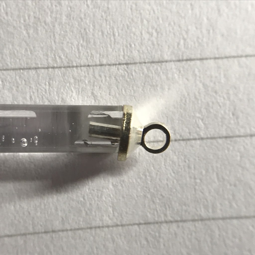 【レビュー用試作品】サファイア入り試験管