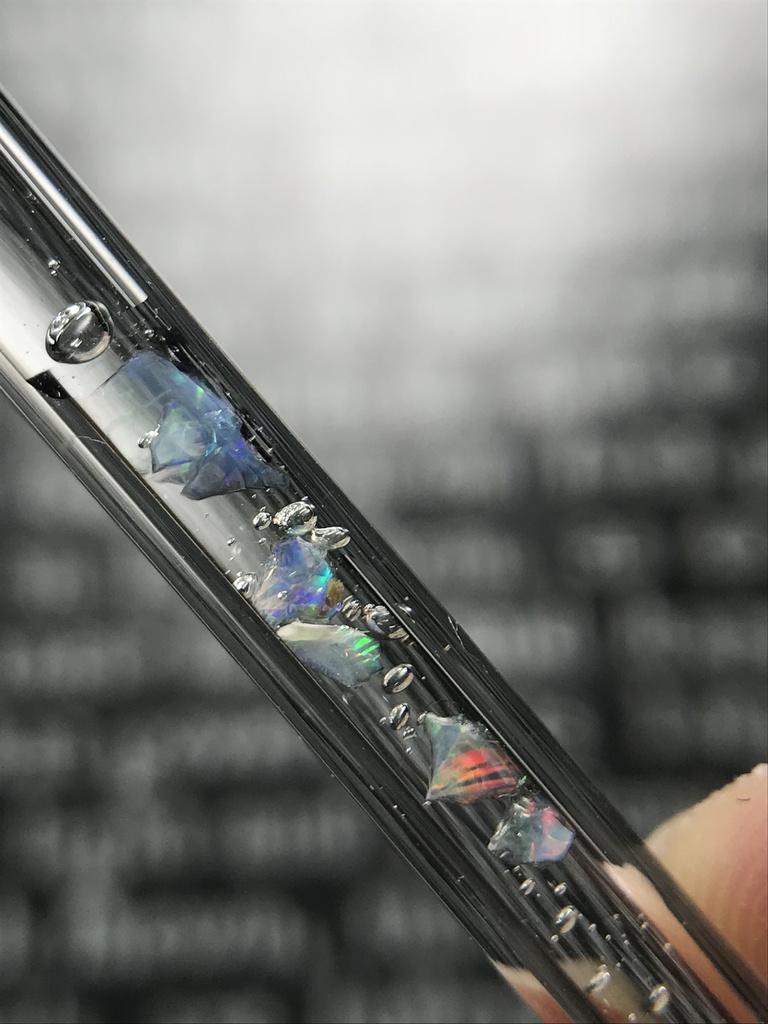 【レビュー用試作品】オパール入り試験管