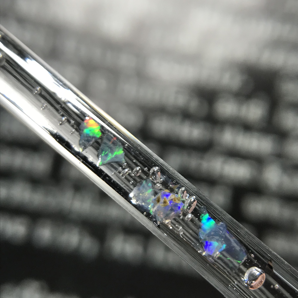 【レビュー用試作品】オパール入り試験管