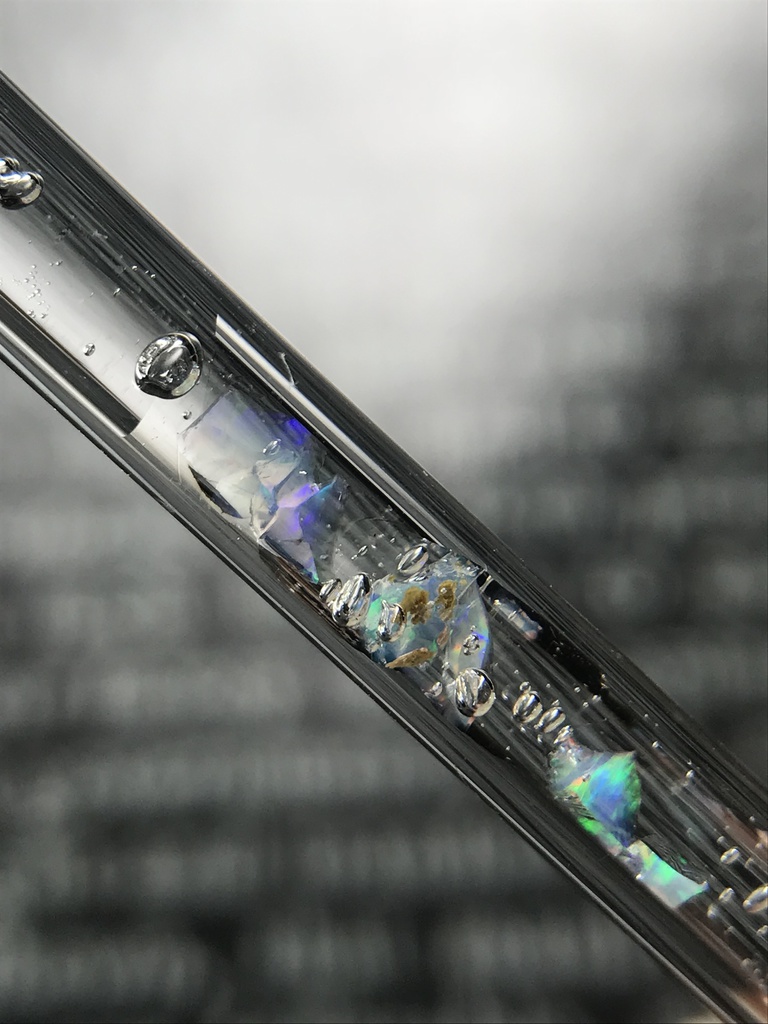 【レビュー用試作品】オパール入り試験管