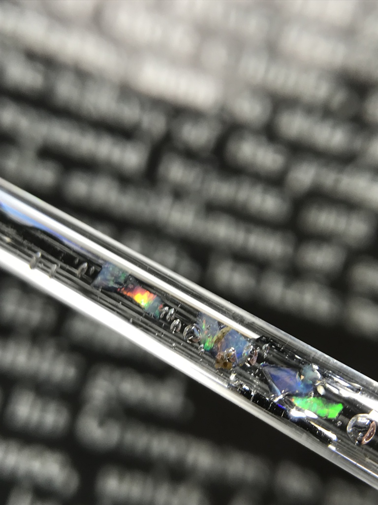 【レビュー用試作品】オパール入り試験管