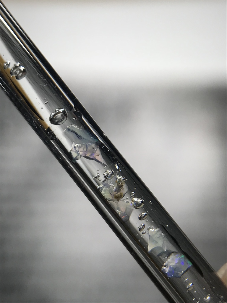 【レビュー用試作品】オパール入り試験管