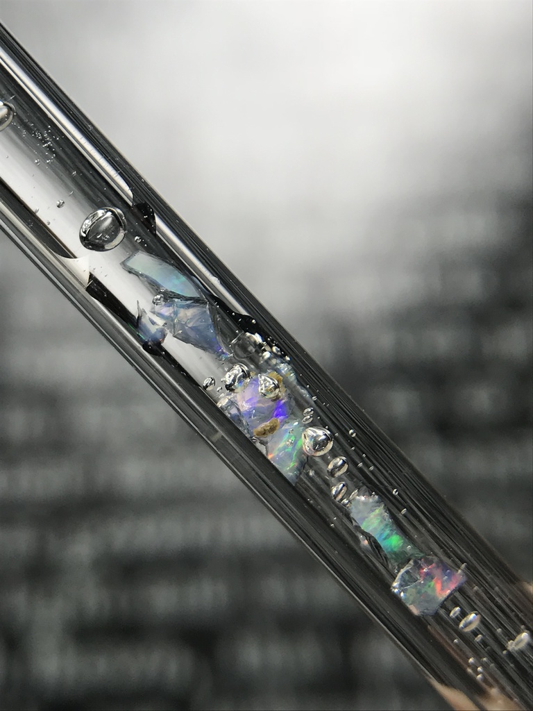 【レビュー用試作品】オパール入り試験管