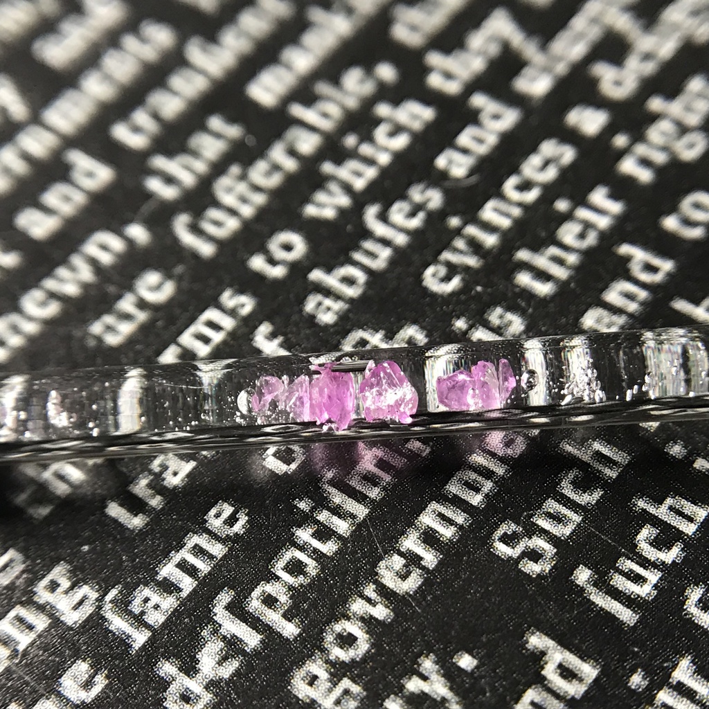 【レビュー用試作品】ルビー入り試験管