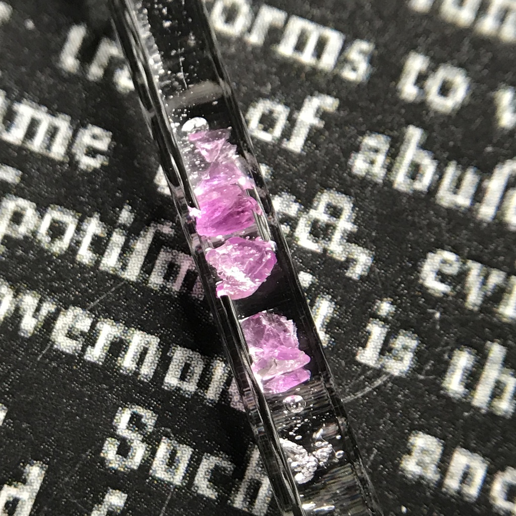 【レビュー用試作品】ルビー入り試験管