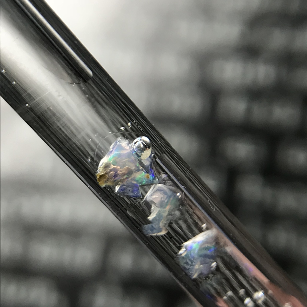 【レビュー用試作品】オパール入り試験管B