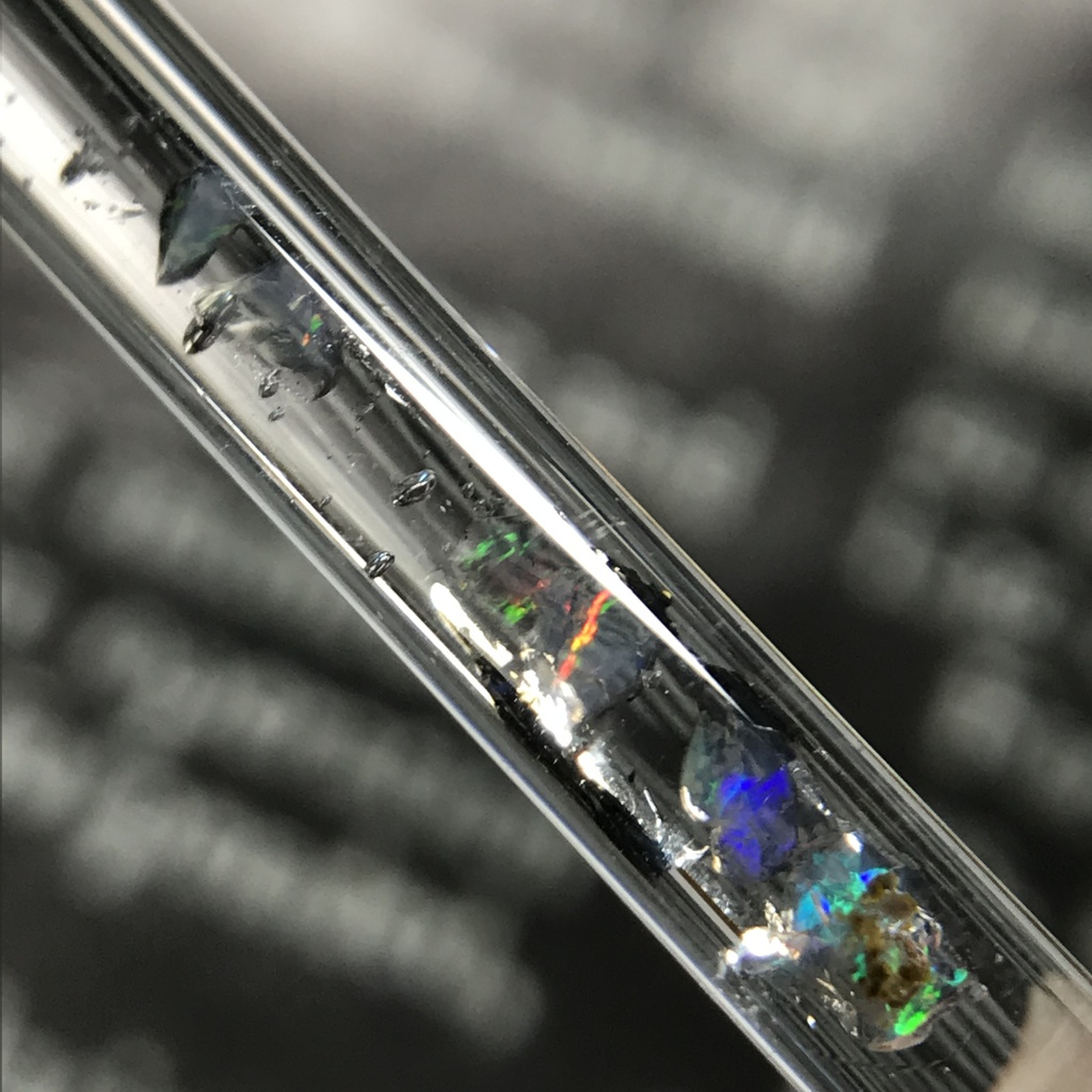 【レビュー用試作品】オパール入り試験管B